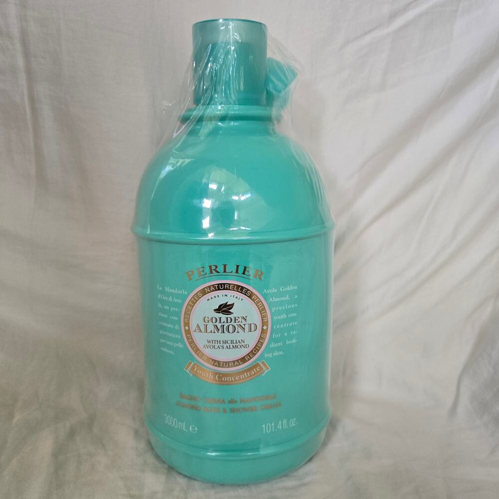 New Perlier Almond Bath & Shower Cream 101.4 fl Oz Sealed Made in Italy